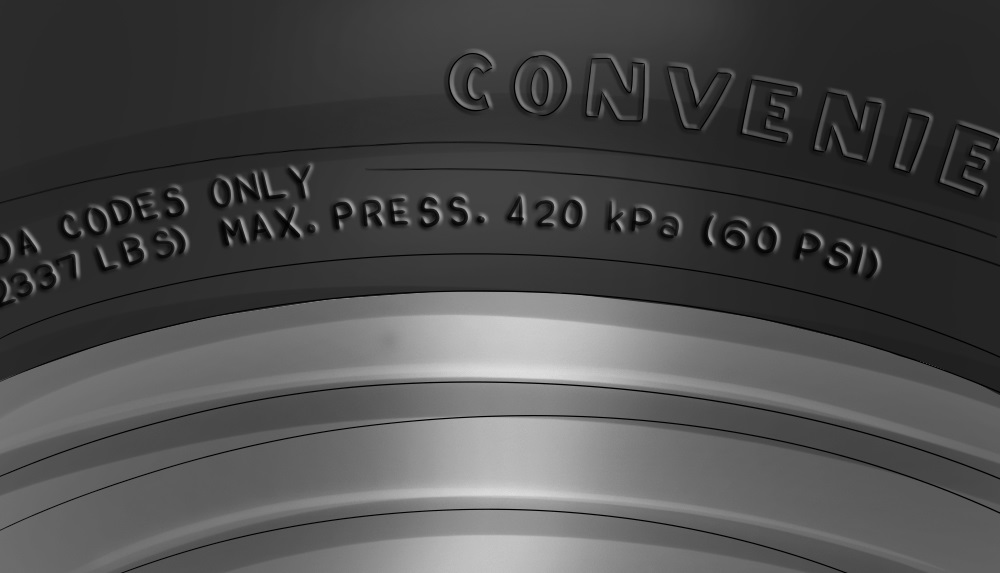 فشار باد مناسبب لاستیک